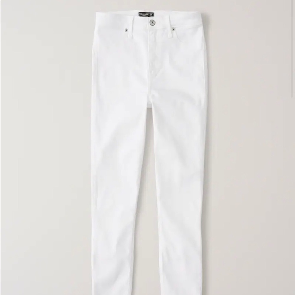 Abercrombie High Rise Denim Leggings🤍